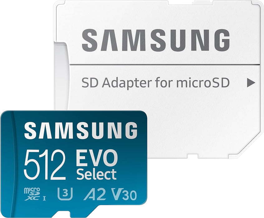 Samsung 512GB 130MB/s (U3) MicroSD Card - Cloud City Drones