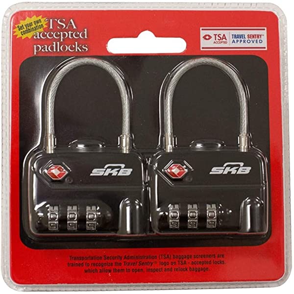 TSA Cable Combination Padlock - Cloud City Drones