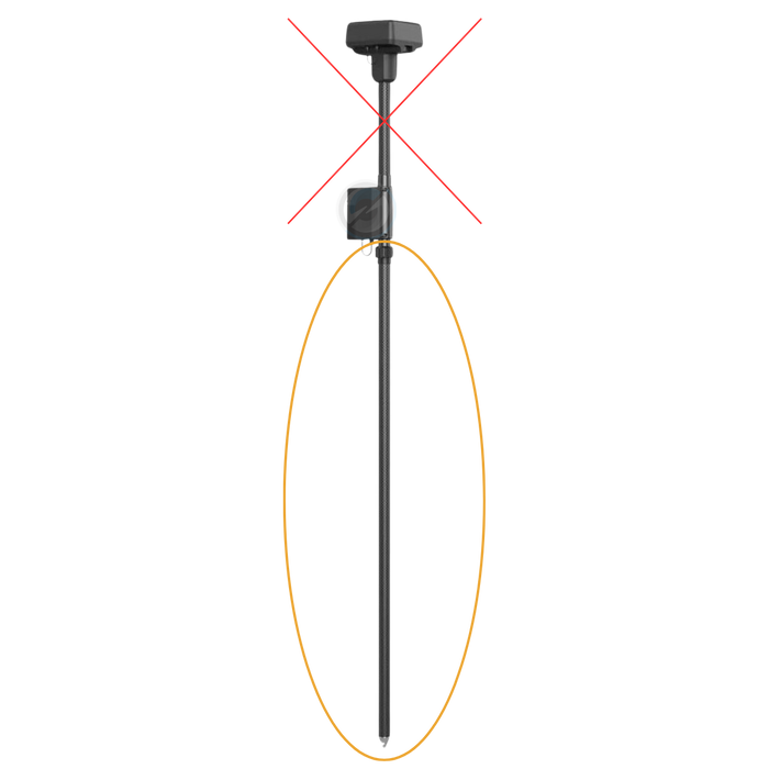 D-RTK 2 Base Station Replacement Pole - Cloud City Drones