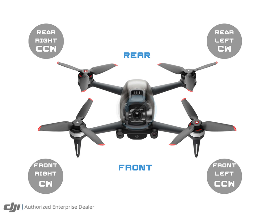 DJI FPV Drone Front Right Landing Gear Module - Cloud City Drones