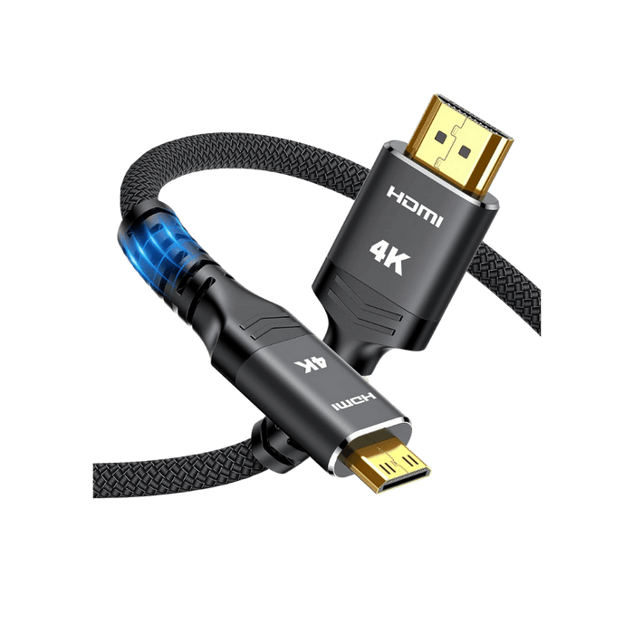 Mini HDMI to HMDI (10FT | 4K 60Hz) Black - Cloud City Drones