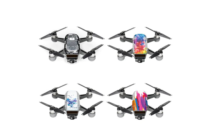 DJI Skin for Spark Quadcopter (D4/D7/D8/TR), 4-Pack - Cloud City Drones