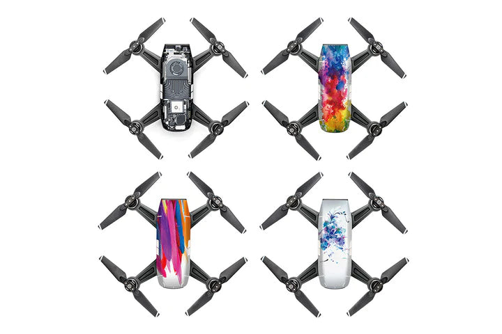 DJI Skin for Spark Quadcopter (D4/D7/D8/TR), 4-Pack - Cloud City Drones