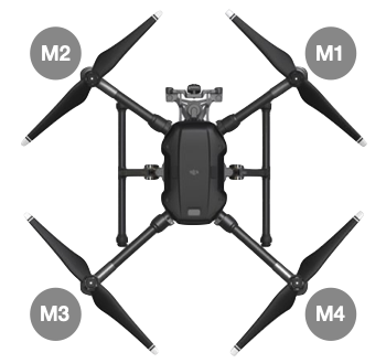 Matrice 210 PM410-M1 Arm Carbon Tube Module (M210) - Cloud City Drones