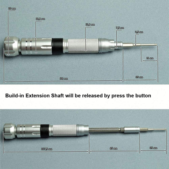 Precision Electronics Screwdriver Tool Kit (22-in-1) - Cloud City Drones