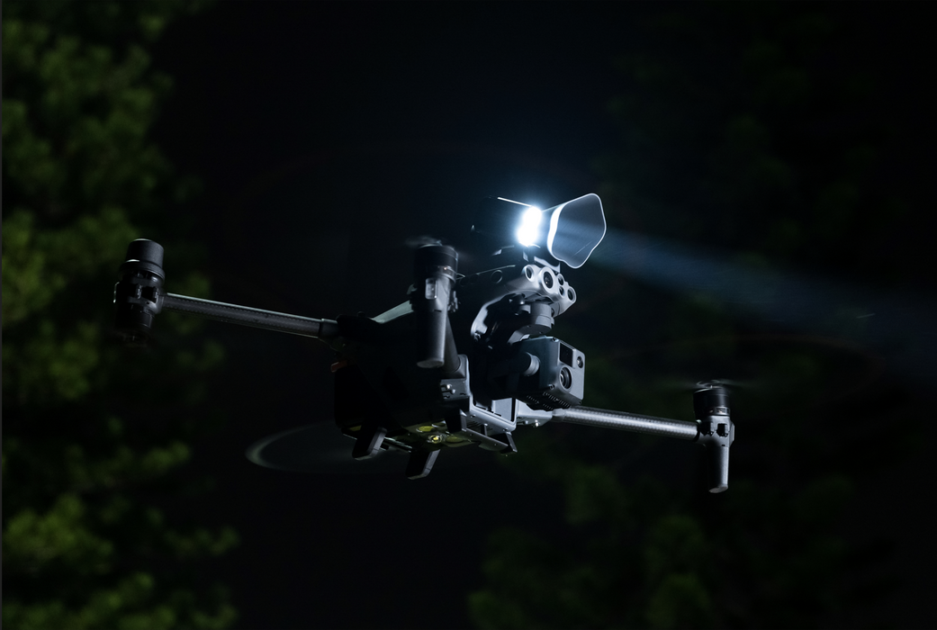 CZI LP12 Searchlight & Broadcasting System for M30 - Cloud City Drones