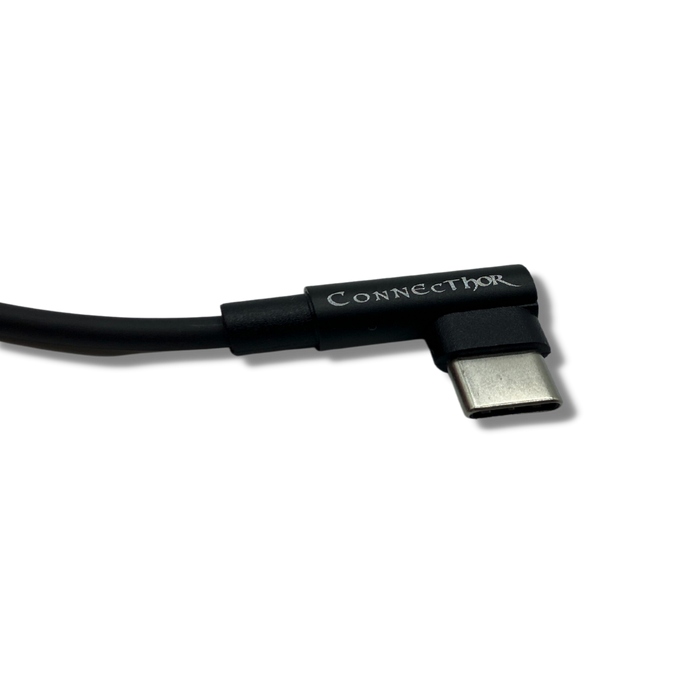 ConnecThor USB Type C - Type C Coiled Cable - Cloud City Drones