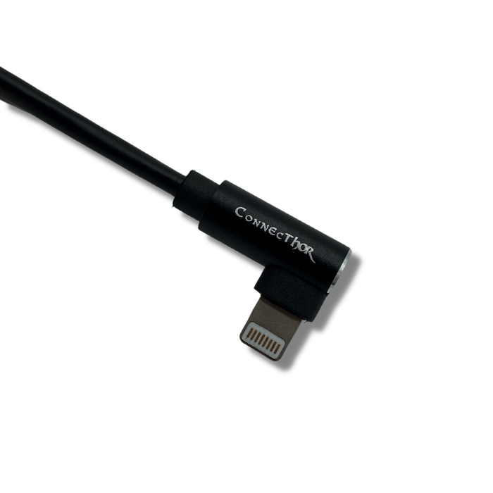 ConnecThor USB 2.0 - Lightning Coiled Cable - Cloud City Drones